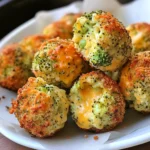 Baked Broccoli Cheese Balls