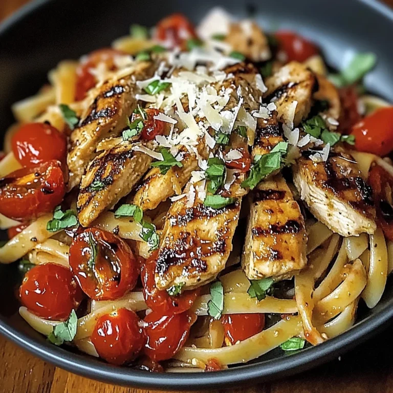 Bruschetta Chicken Pasta