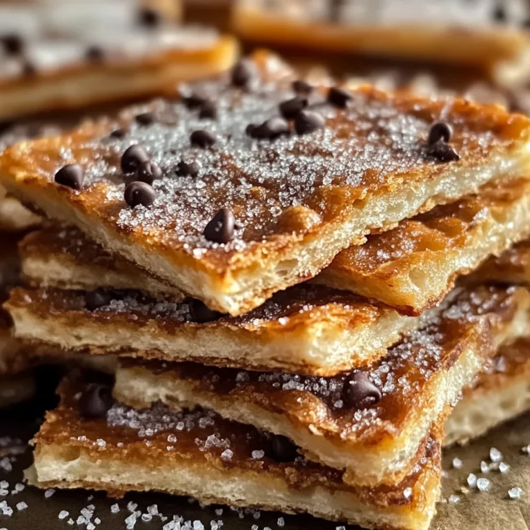 Churro Saltine Toffee