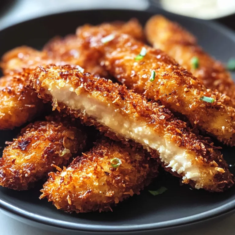 Crispy Coconut Chicken Tenders