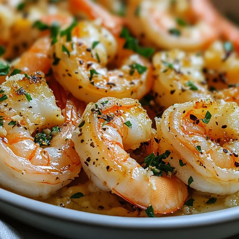 Garlic Parmesan Roasted Shrimp