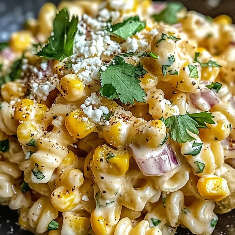 Mexican Street Corn Pasta Salad is a must-try dish!