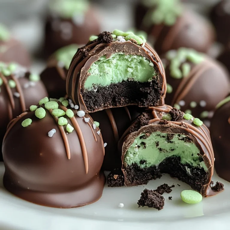 Mint Oreo Truffles