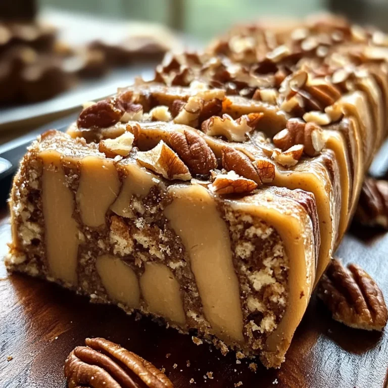 Nana’s 3-Ingredient Pecan Log