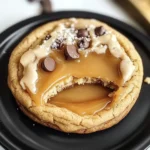 Salted Caramel Cheesecake Cookies