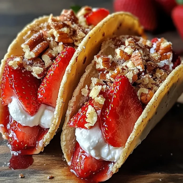 Strawberry Crunch Cheesecake Tacos