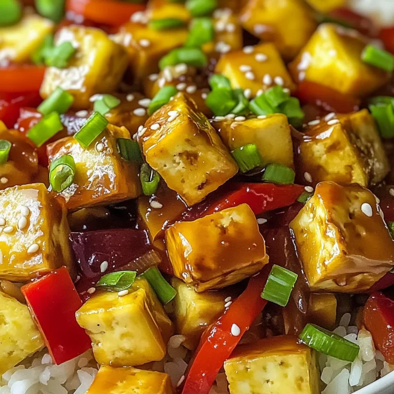 Vegan Pineapple Tofu